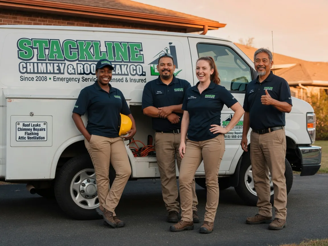 Chimney flashing repair company in Rushville, IL